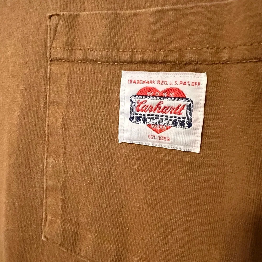 Carhartt Heritage Collection Pocket Tee Made in the USA! - Picture 2 of 6